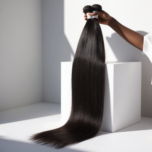 Luxurious Bone Straight Human Hair Bundles