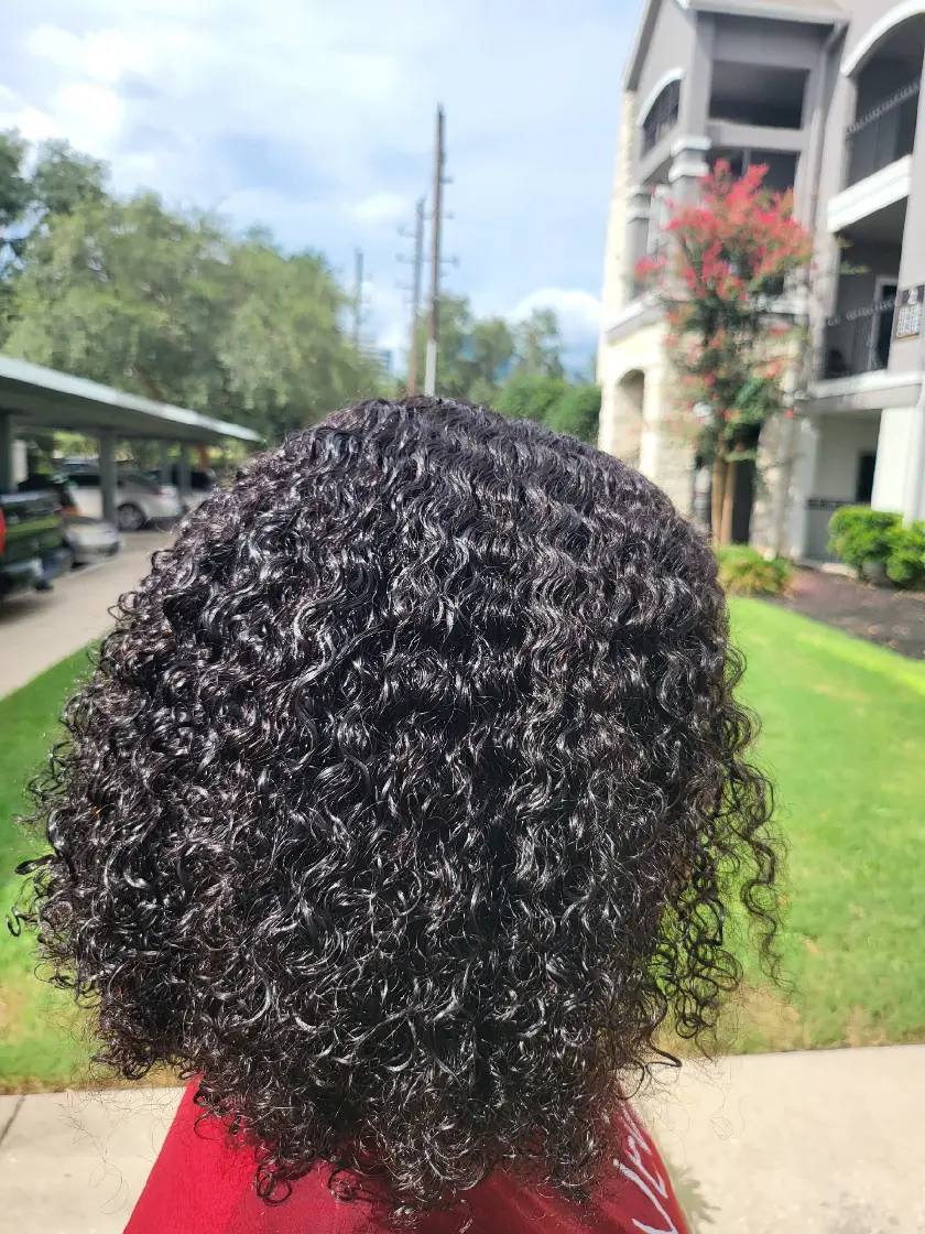 10-Inch Curly Pixels Glueless Wig