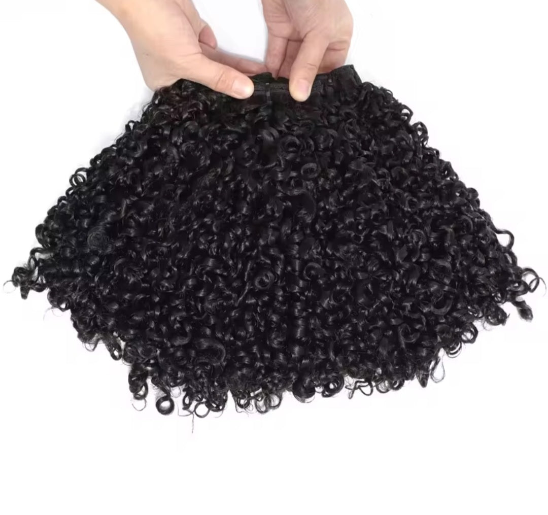 Luxury Loose Curls Hair Bundles – 100% Raw Human Hair, Full & Voluminous