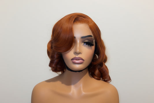 Cajun Bouncy Curls Glueless Human Hair Wig | 16 Inch | 6x6 Closure | 350g Volume