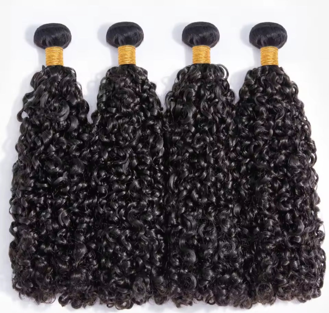 Luxury Loose Curls Hair Bundles – 100% Raw Human Hair, Full & Voluminous