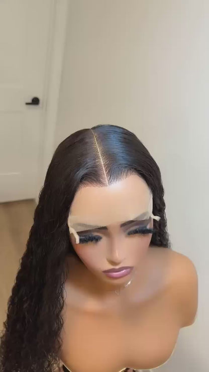 Signature Curly Pixels Glueless Wig,6x6, 5x5 HD Lace. (450grm)