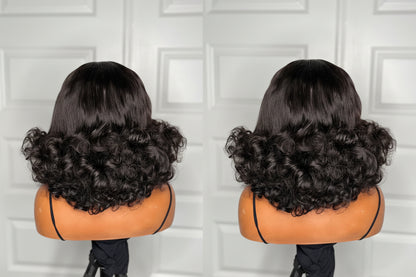 Signature Bouncy Curls 12 Glueless Wig| 5×5 HD Lace | 450g Density