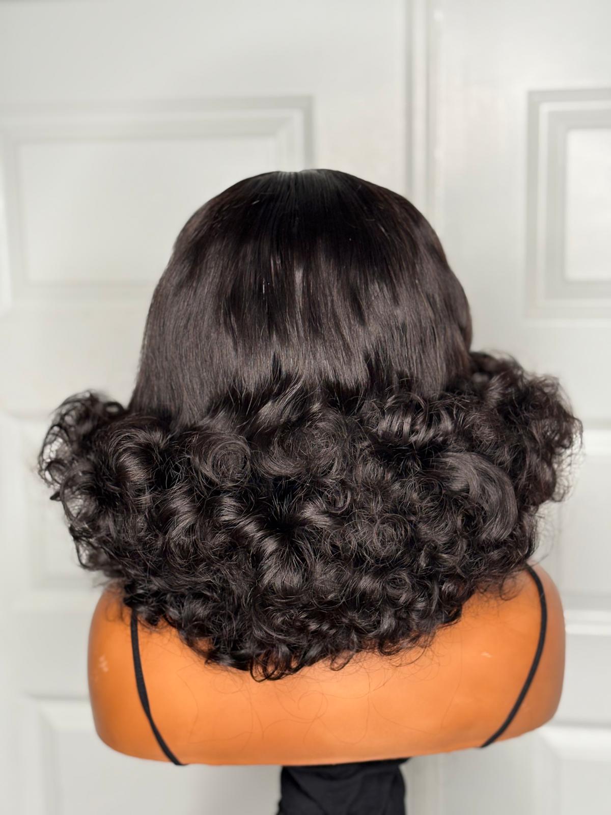 Signature Bouncy Curls 12 Glueless Wig| 5×5 HD Lace | 450g Density