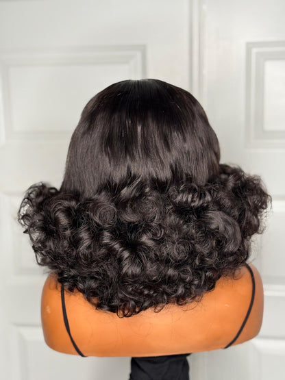 Signature Bouncy Curls 12 Glueless Wig| 5×5 HD Lace | 450g Density