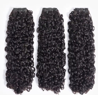 Luxury Loose Curls Hair Bundles – 100% Raw Human Hair, Full & Voluminous