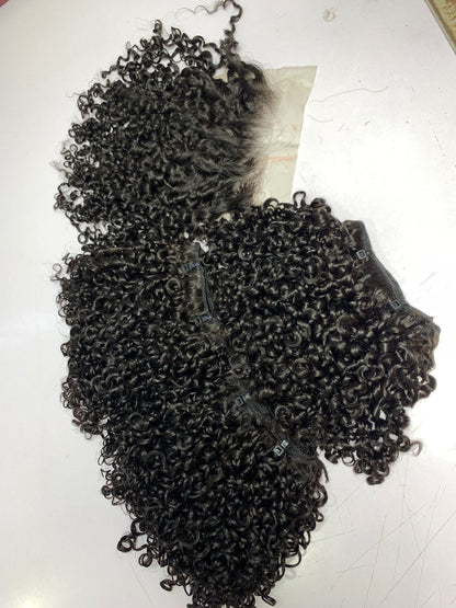 Luxury Loose Curls Hair Bundles – 100% Raw Human Hair, Full & Voluminous