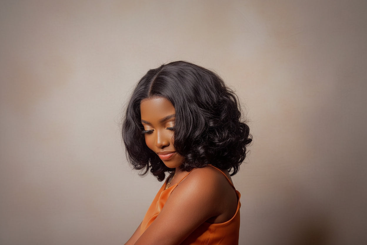 Signature Bouncy Curls 12 Glueless Wig| 5×5 HD Lace | 450g Density